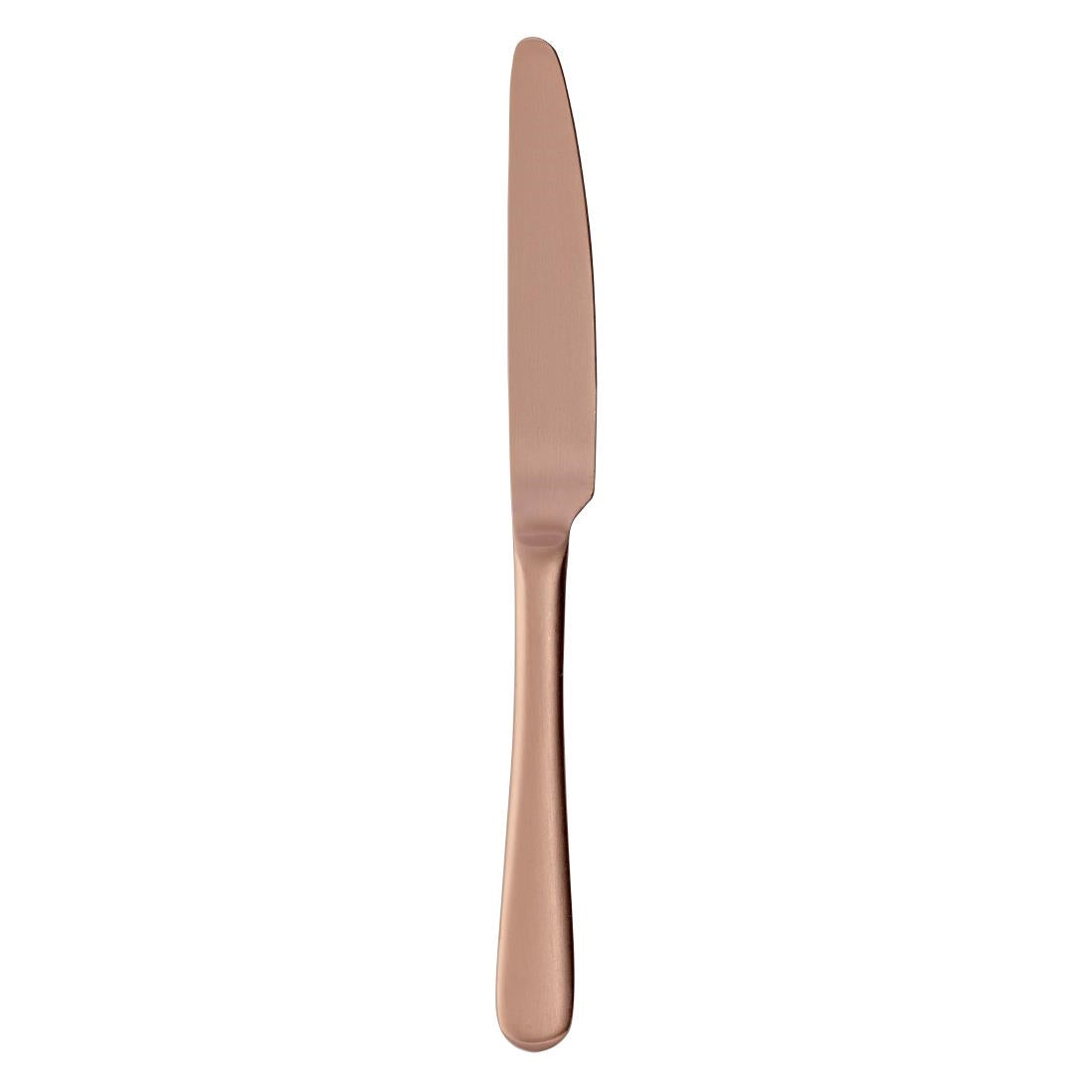 Couteaux de table cuivre Olympia Cyprium (lot de 12) — HC340