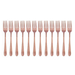 Fourchettes de table cuivre Olympia Cyprium (lot de 12) — HC342