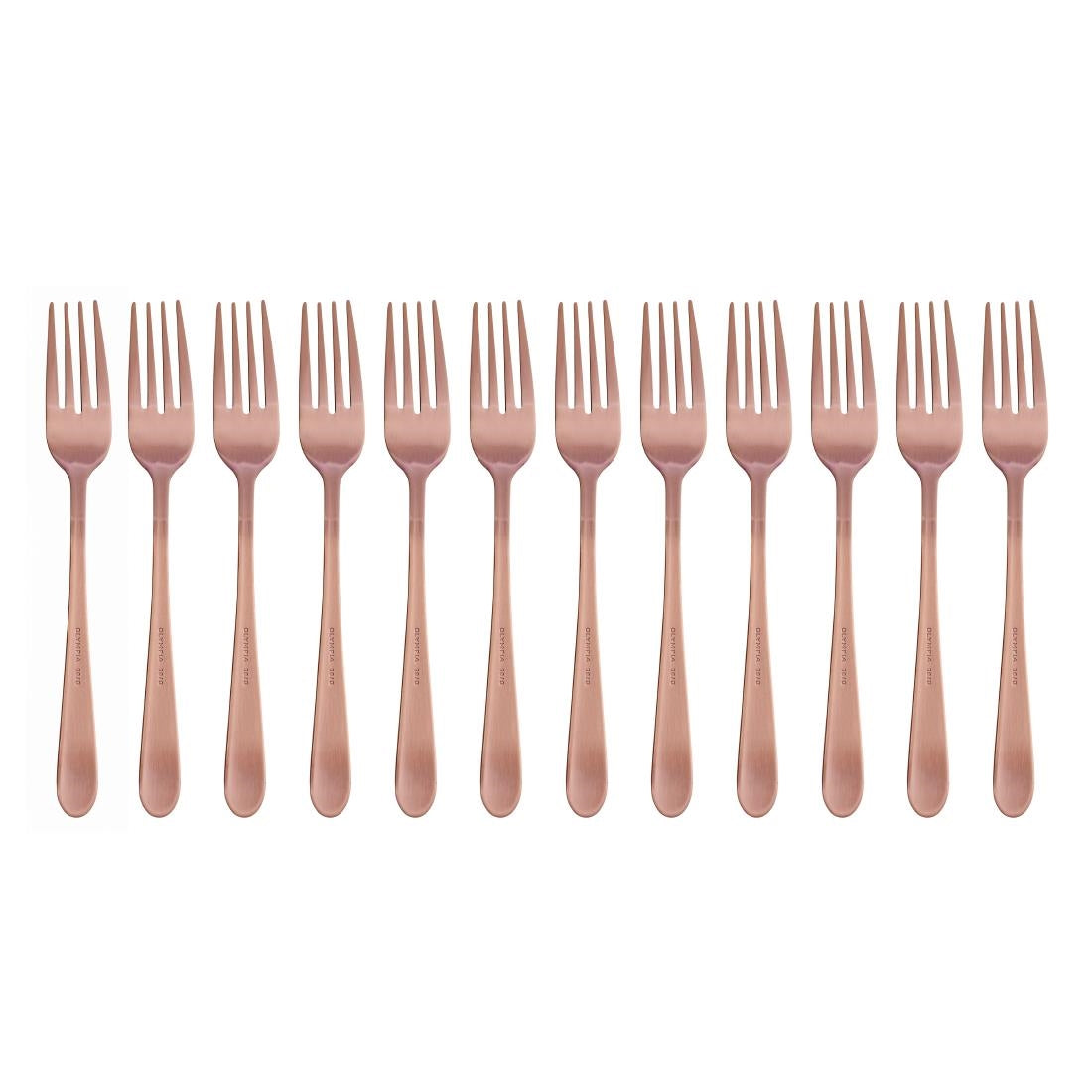 Fourchettes de table cuivre Olympia Cyprium (lot de 12) — HC342