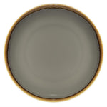 Assiettes plates rondes Olympia Kiln grises 280mm (lot de 4) — HC386