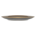 Assiettes plates rondes Olympia Kiln grises 230mm (lot de 6) — HC387