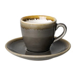 Soucoupe espresso Olympia Kiln grise 115mm (lot de 6) — HC389