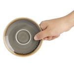 Soucoupe espresso Olympia Kiln grise 115mm (lot de 6) — HC389