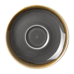 Soucoupe Olympia Kiln couleur grise 140mm (lot de 6) — HC391