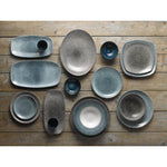 Assiettes rondes Churchill Studio Prints Raku Quartz Black 288mm (Lot de 12) — HC767