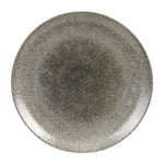 Assiettes rondes Churchill Studio Prints Raku Quartz Black 288mm (Lot de 12) — HC767