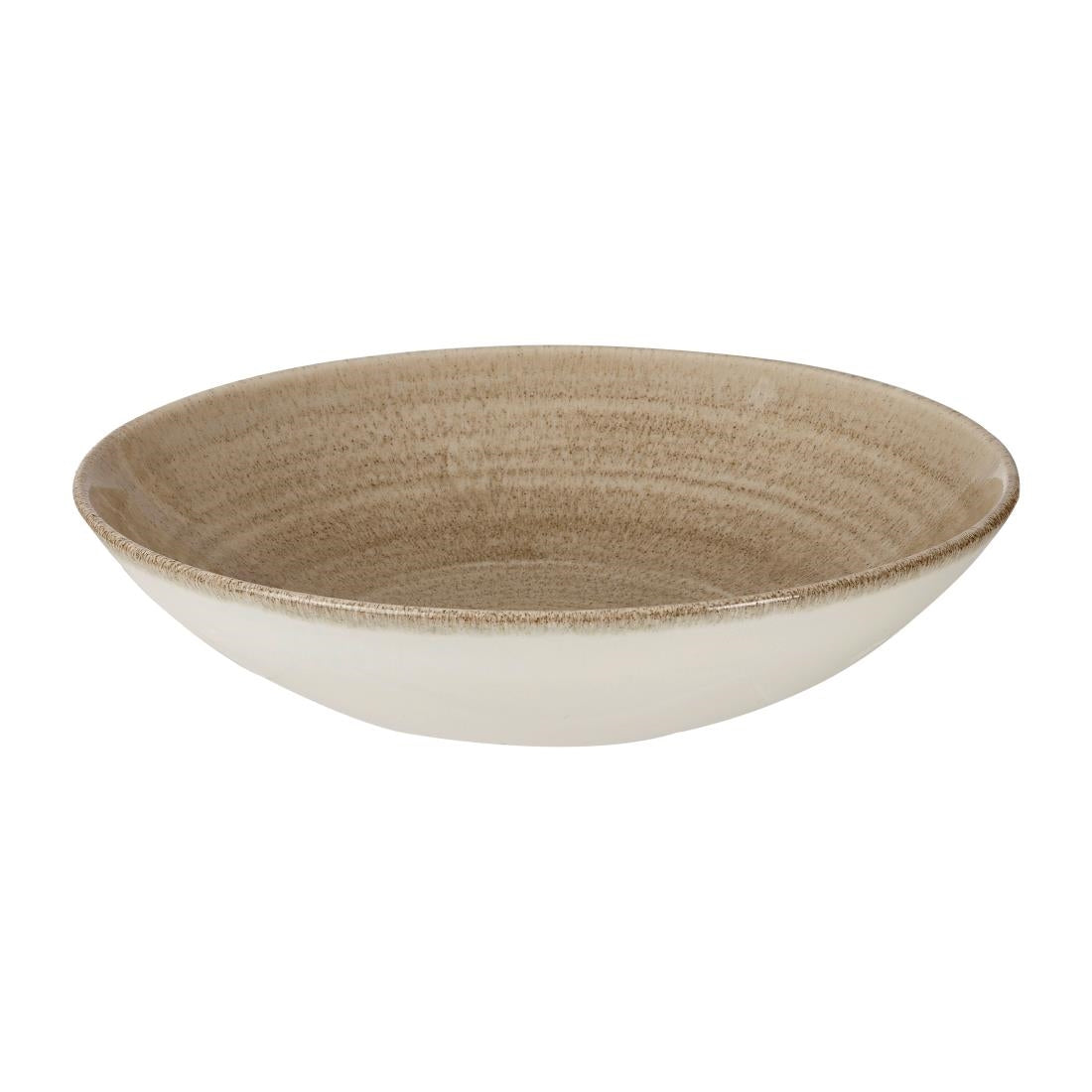 Assiettes rondes Churchill Stonecast Patina Antique Taupe 182mm (Lot de 7) — HC791