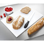 Planche à découper antibactérienne basse densité Hygiplas blanche — HC860