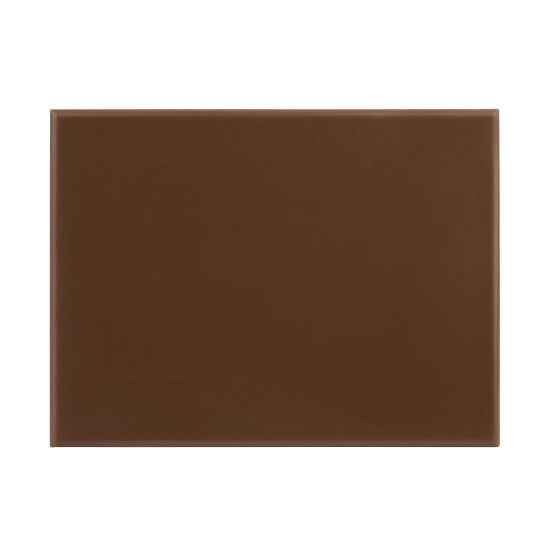 Petite planche à découper haute densité Hygiplas marron — HC864