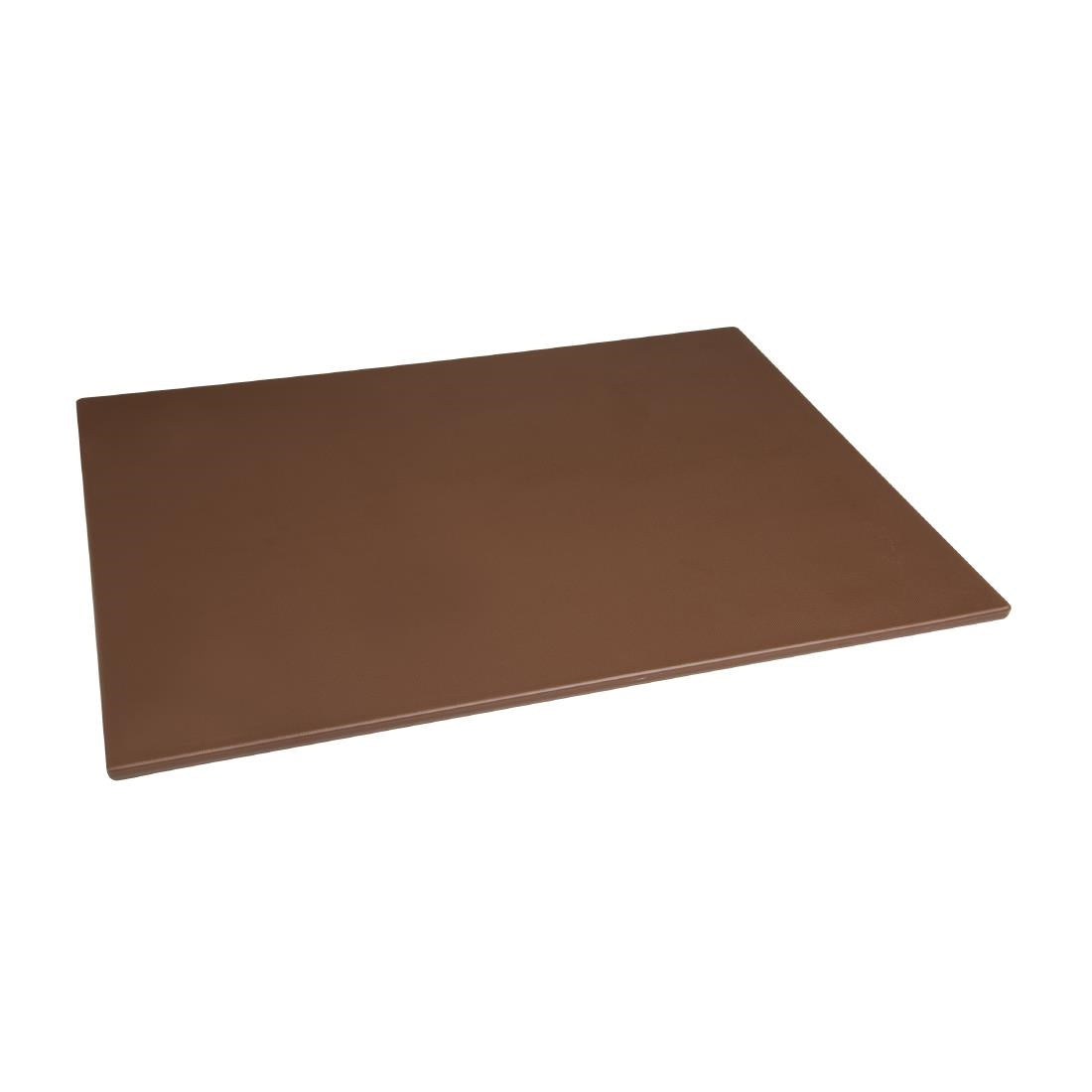 Grande planche à découper basse densité Hygiplas marron — HC873