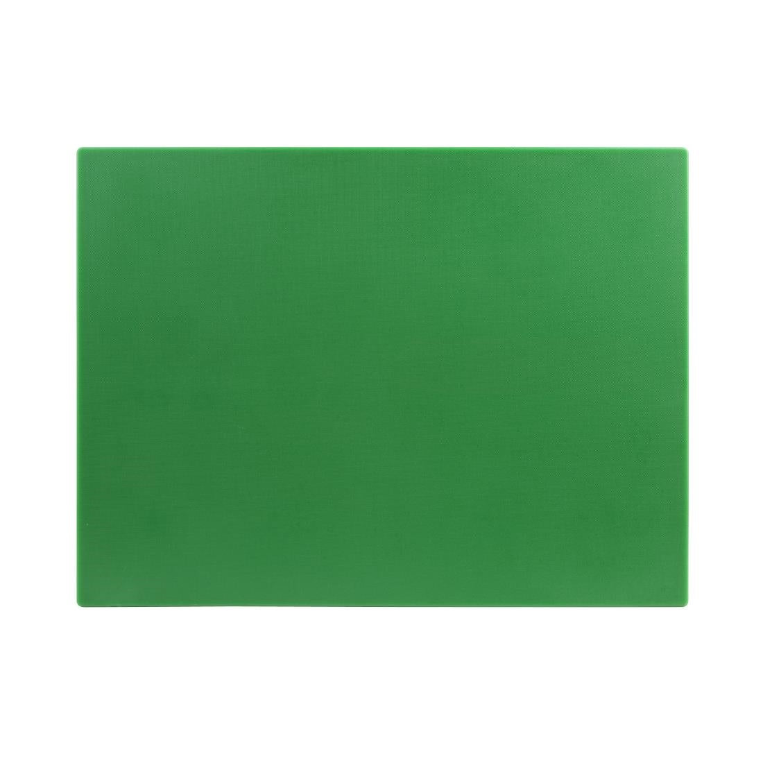 Grande planche à découper basse densité Hygiplas verte — HC875