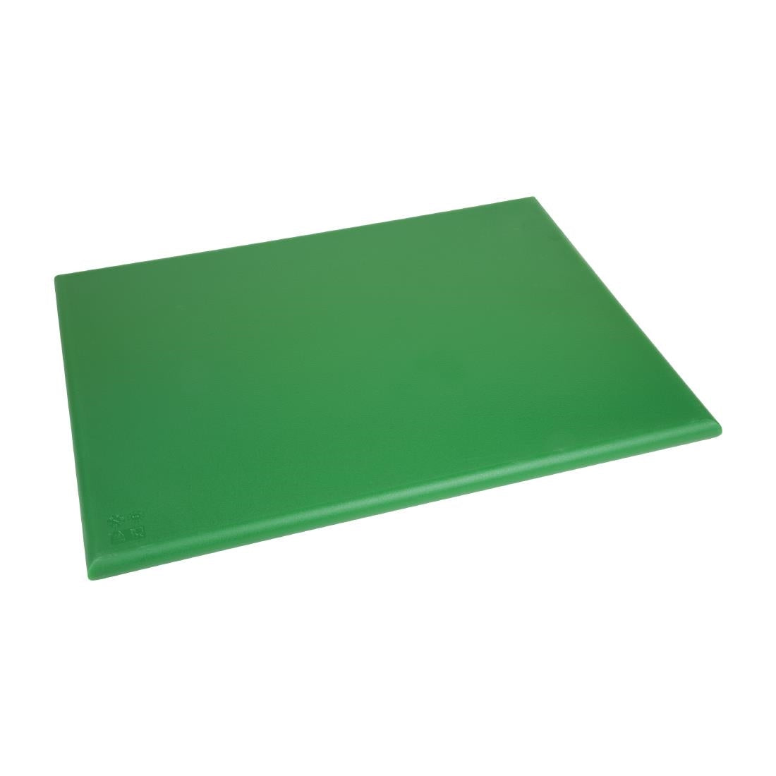 Grande planche à découper épaisse basse densité Hygiplas verte — HC876