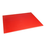 Grande planche à découper basse densité Hygiplas rouge — HC877