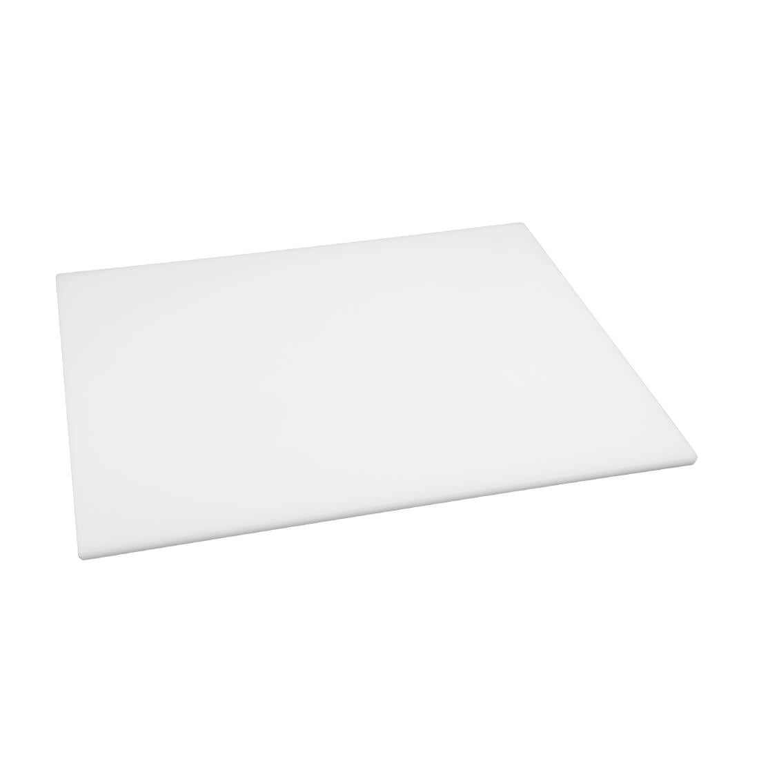 Grande planche à découper basse densité Hygiplas blanche — HC881