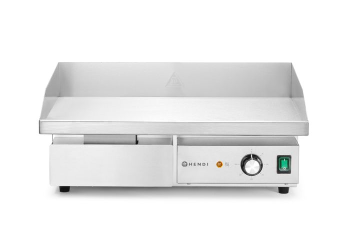 Grill, lisse, HENDI, Budget Line, 230V/3000W, 550x430x(H)240mm — 154977