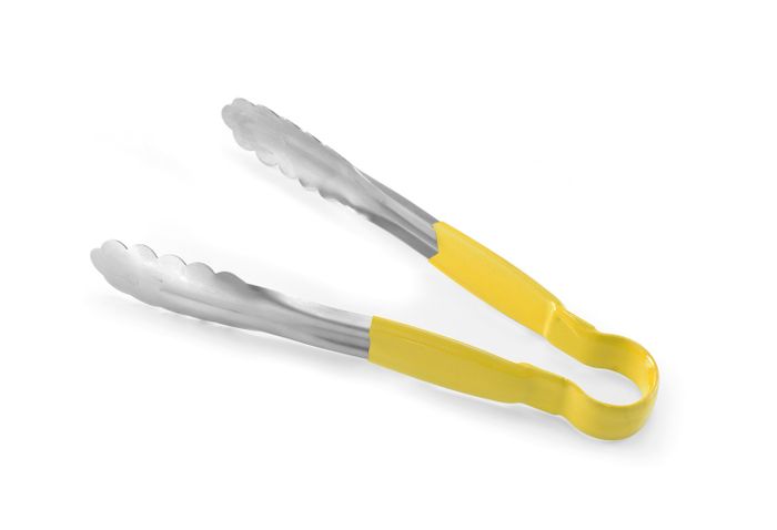 Pinces de service HACCP 300 mm, HENDI, Jaune, (L)300mm — 171790