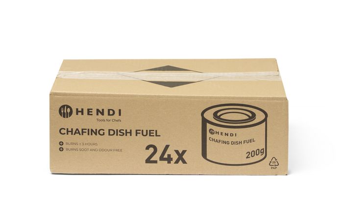 Chafing dish brandpasta, HENDI, 24 st — 194300