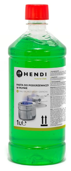 Chafing dish brandpasta fles, HENDI, Transparant — 195109