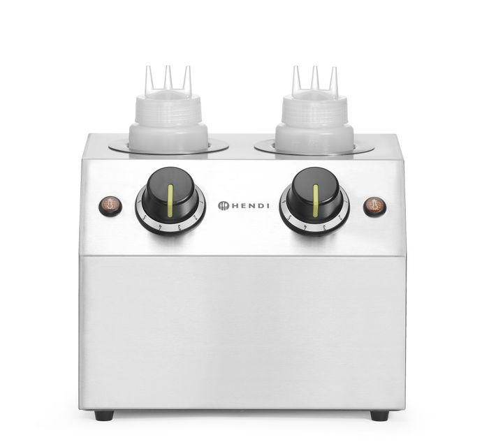 Sauswarmer, HENDI, Dubbel - 2x0,65L, 220-240V/400W, 270x223x(H)282mm — 201725