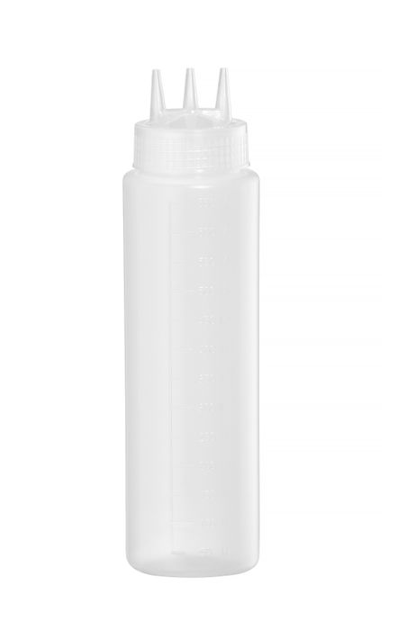 Fles voor sauswarmer, HENDI, 0,65L, Transparant, ⌀68x(H)247mm — 201732
