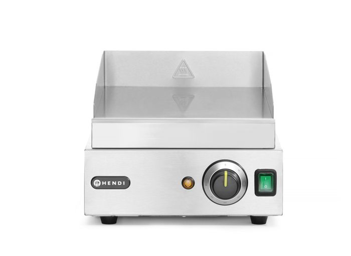Grill, lisse, HENDI, Profi Line, 230V/2000W, 300x452x(H)227mm — 203125