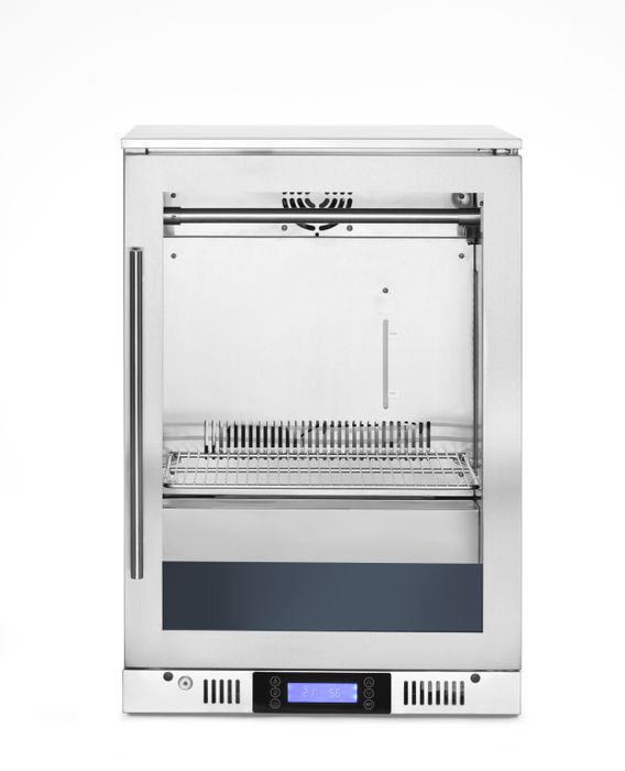 Dry aging kast, Arktic, 138L, Zilver, 230V/350W, 545x600x(H)900mm — 204979