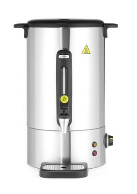 Warmedranken ketel UNIQ, HENDI, designed by Robert Bronwasser, 16L, Zilver, 230V/1650W, 357x380x(H)502mm — 211427