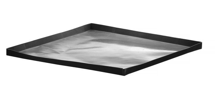 Ovenschaal voor Speedovens, non-stick coating, HENDI, Zwart, 280x280x(H)15mm, Vierkant — 219744