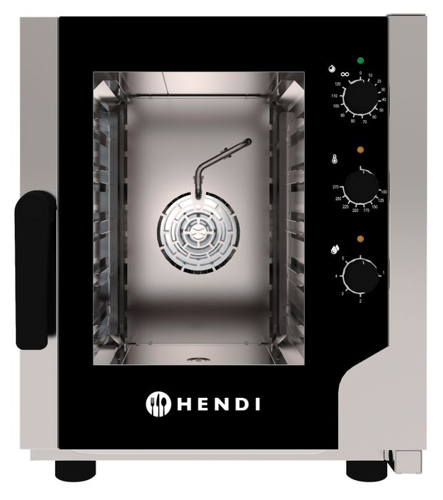 Four mixte à convection vapeur Snack 5x GN 2/3, HENDI, 230V/3200W, 550x754x(H)662mm — 219911