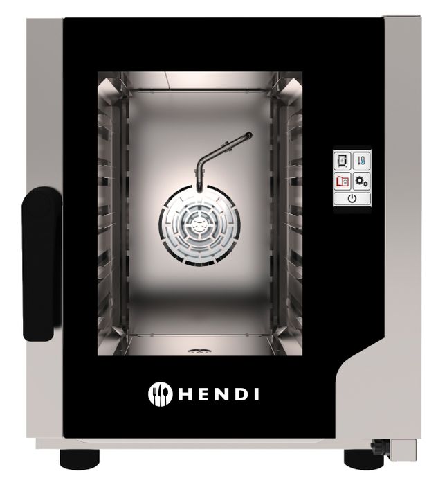 Convectie stoomoven Snack 5 x GN 2/3, HENDI, 230V/3200W, 550x754x(H)662mm — 219942