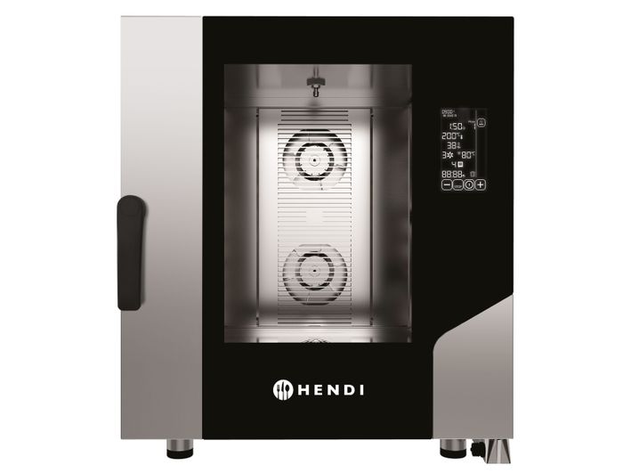 Four mixte Contact 7 x GN 1/1, HENDI, 400V/10400W, 730x849x(H)850mm — 219959