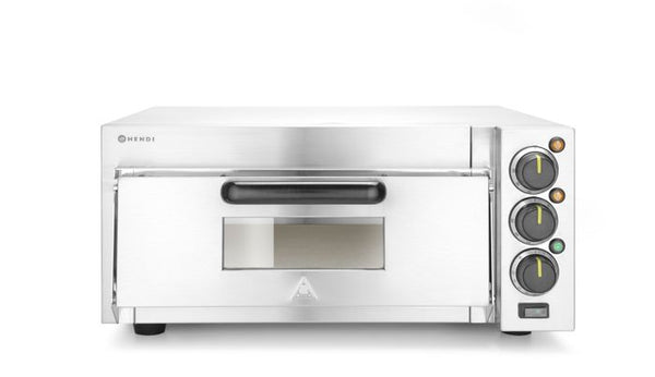 Pizza oven compact, HENDI, Zilver, 230V/2000W, 580x560x(H)275mm — 220290