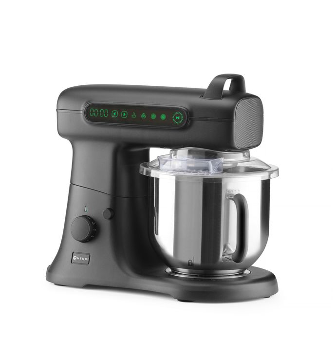 Planeetmixer Blackbolt PRO, HENDI, 7L, Zwart, 230V/800W, 470x263x(H)413mm — 221150