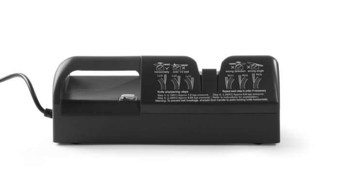Messenslijper, HENDI, 230V/50W, 295x110x(H)110mm — 224403