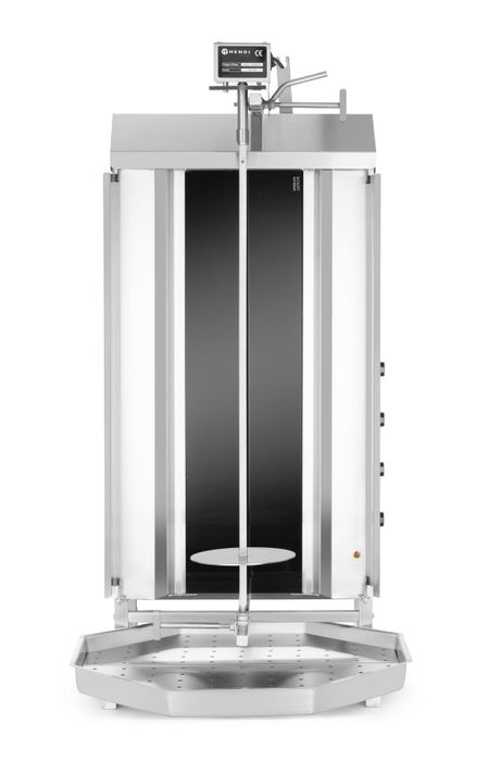 Kebabgrill elektrisch, HENDI, Profi Line, 400V/7200W, 7,2kW, 550x700x(H)1120mm — 226018