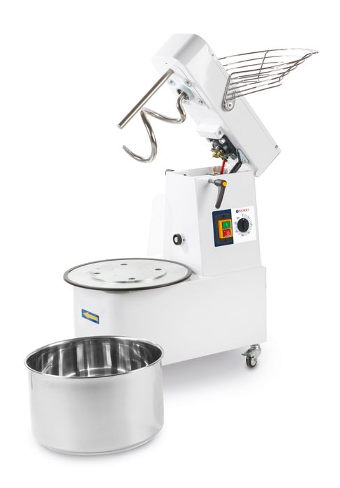 Deegmachine met kantelbare kop en uitneembare kom, HENDI, 35 kg/h, 10L, 230V/370W, 380x590x(H)575mm — 226339