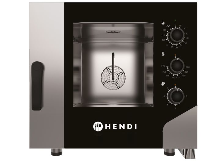 Hetelucht stoomoven CONTROL 5x GN 1/1, HENDI, GN 1/1, 400V/7800W, 730x855x(H)700mm — 229583