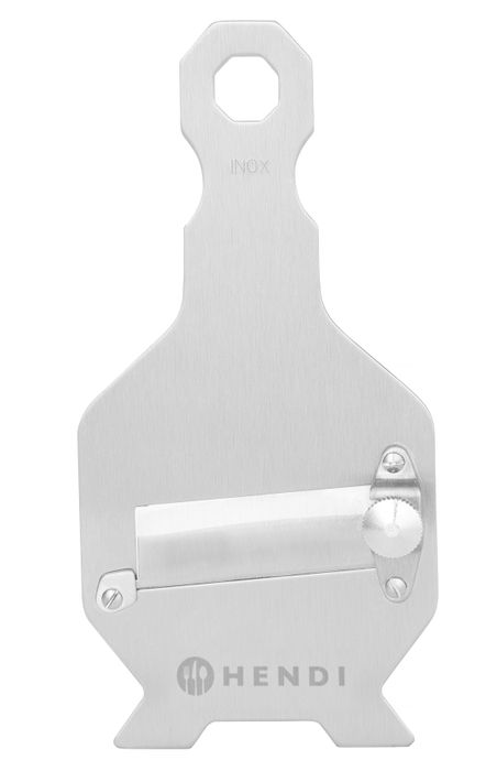 Truffelschaaf, HENDI, Glad mes, Zilver, 175x83mm — 229835