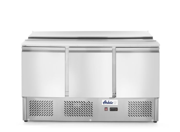 Saladette met 3 deuren 380L, Arktic, 253L, 230V/310W, 700x1380x(H)868mm — 232811