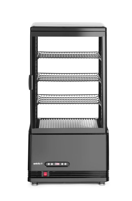 Vitrine de table, 68 litres, Arktic, Noir, 230V/170W, 397x444x(H)875mm — 233238