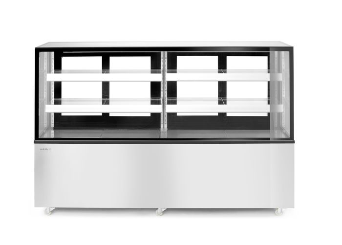 Koelvitrine met 2 schappen, Arktic, 230V/500W, 677x1824x(H)1230mm — 233467