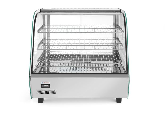 Vitrine de table chauffante, HENDI, 120 litres, 230V/1100W, 685x575x(H)680mm — 233726