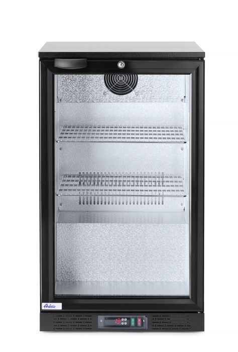 Arrière de bar simple porte, Arktic, 86L, Noir, 220-240V/120W, 500x530x(H)865mm — 233900