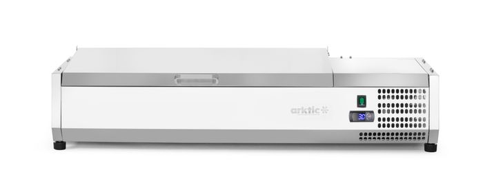 Vitrine réfrigérée GN 1/3, Arktic, 4x GN 1/3, GN 1/3, 24L, 230V/180W, 420x1205x(H)630mm — 233948
