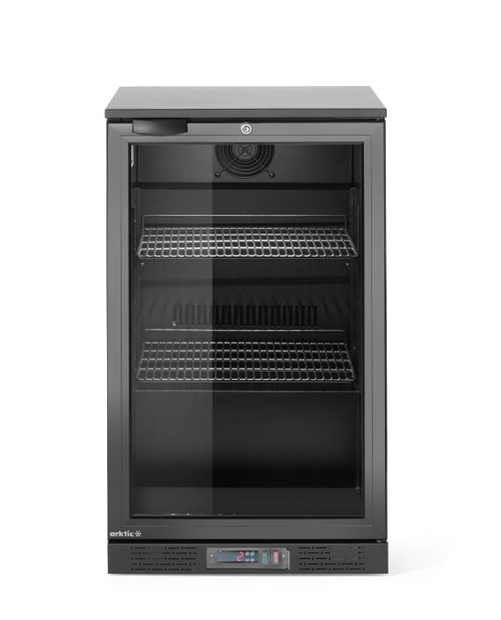 Arrière de bar simple porte, Arktic, 86L, Noir, 220-240V/120W, 500x530x(H)870mm — 236871