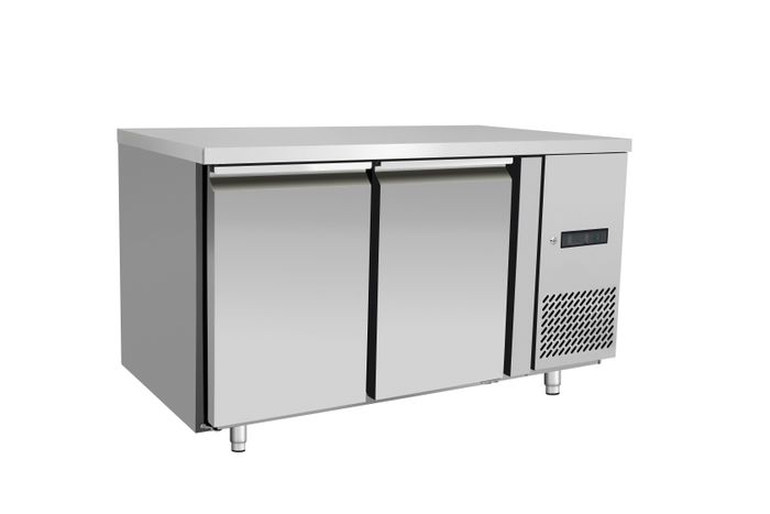 Réfrigérateur comptoir avec deux portes, Arktic, Profi Line, 215L, 230V/250W, 700x1350x(H)839mm — 238110