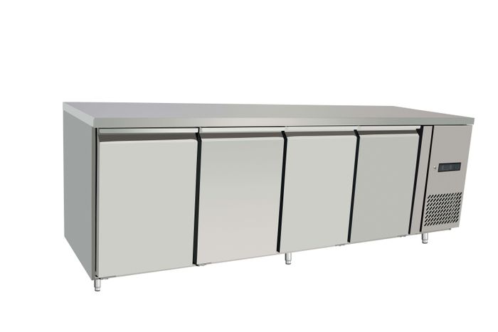 Réfrigérateur comptoir, 4 portes, Arktic, Profi Line, 450L, 230V/400W, 700x2230x(H)839mm — 238158