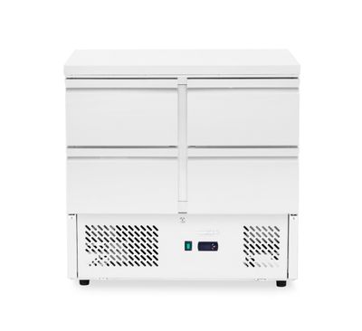 Koelwerkbank, 4 laden, Arktic, 97L, Zilver, 230V/220W, 900x700x(H)868mm — 238363