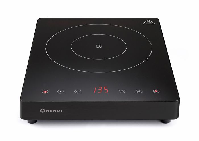 Inductiekookplaat 2000W, HENDI, Kitchen Line, 230V/2000W, 297x411x(H)57mm — 239391