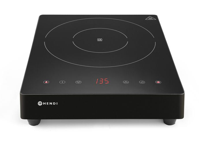 Inductiekookplaat 3500W, HENDI, Kitchen Line, 230V/3500W, 339x444x(H)80mm — 239421